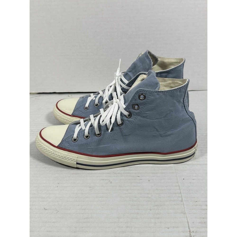 Converse Chuck Taylor AllStar High Top Blue Canvas Sneakers 157608C Mens 10 W 12 - Picture 7 of 9